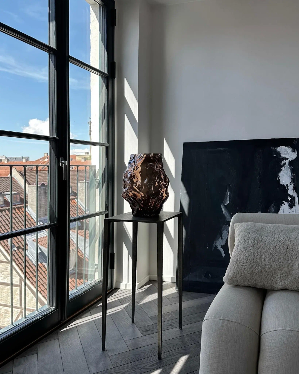 Ваза 101 Copenhagen Katachi Vase, Medio - Smoked Forest