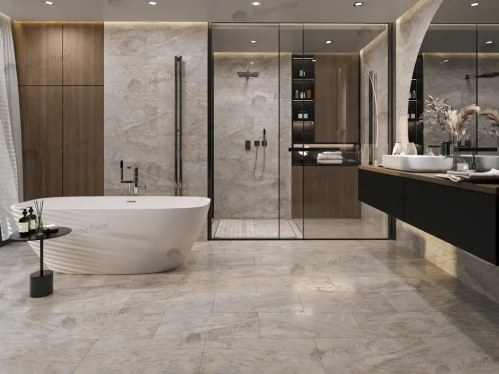 Каменно-полимерная плитка Alpine Floor Stone Mineral Core Вилио ECO 4-26