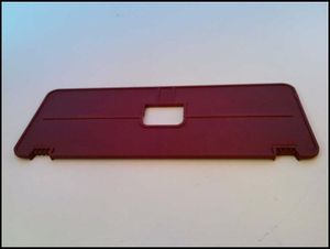 Schneider Electric / Telemecanique AB1 CT2 058502, Перегородка (торцевая пластина) для клеммной колодки AB1 CT2.