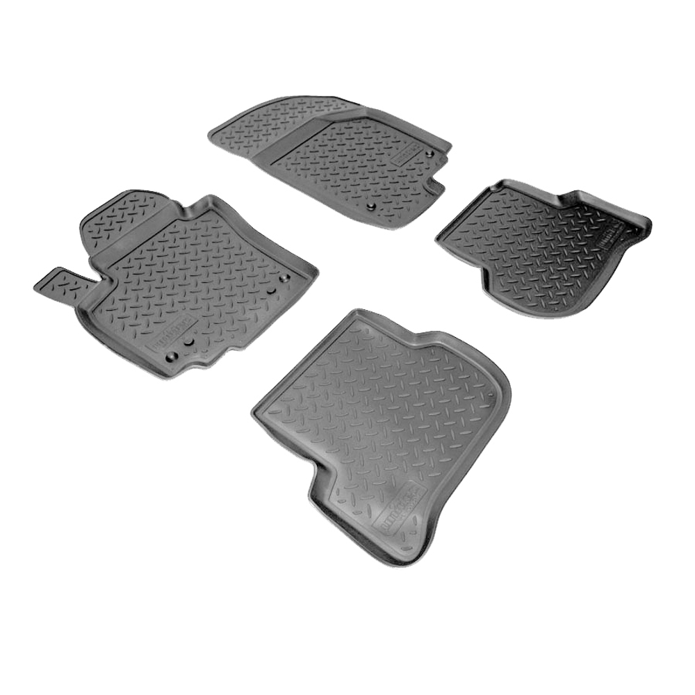 Ковры в салон Norplast/Unidec для Volkswagen Golf Plus (2009-)Полиуретан,Черный, арт.NPL-Po-95-19