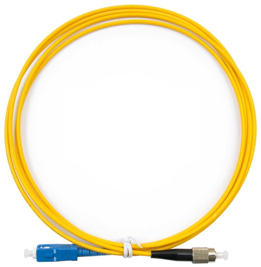 Патчкорд оптический FC/UPC-SC/UPC SM G.657.A1 0.5 метр