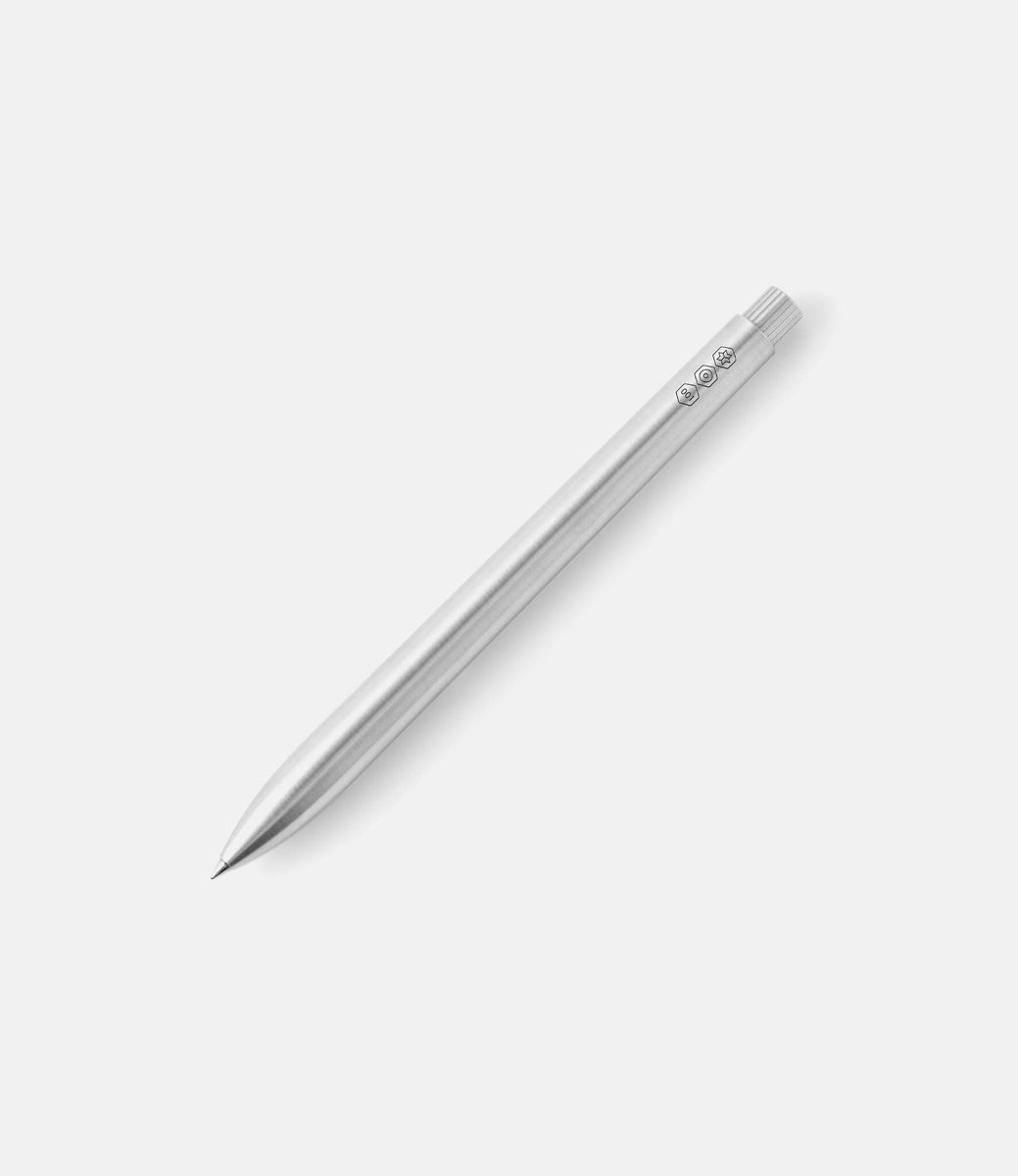 Ajoto The Pen Aluminium Natural Brushed — ручка-роллер из алюминия