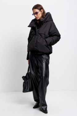 Куртка зимняя на утеплителе Isosoft черного цвета