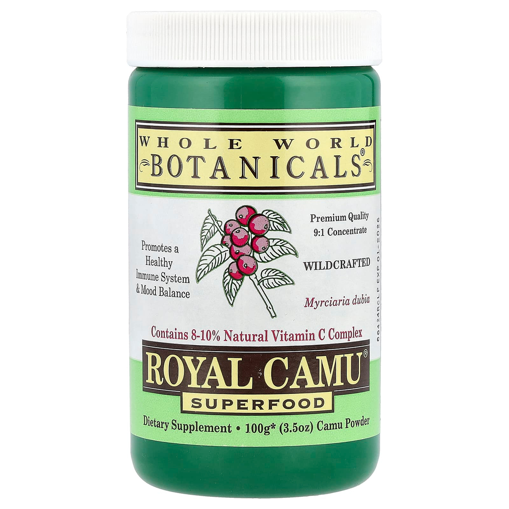 Whole World Botanicals, Royal Camu® Superfood, 100 г (3,5 унции)