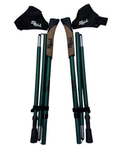 Палки для трейлраннинга TRS Hard TRAIL 2025 (зеленый цвет)