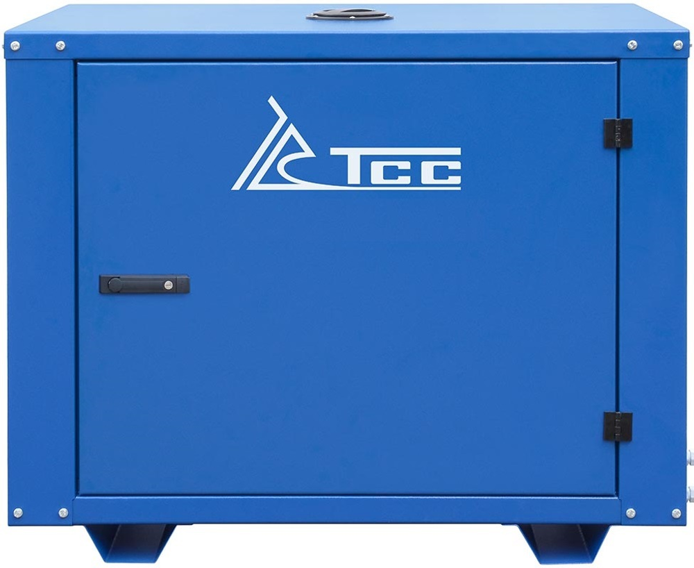 Бензиновый генератор ТСС SGG 7000E в кожухе МК-1 — Фото №4 