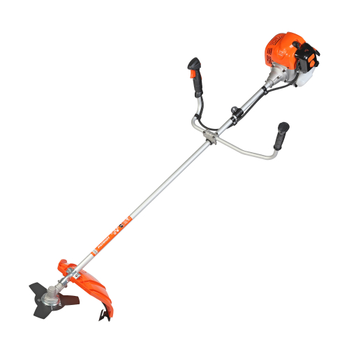 Триммер бензиновый PATRIOT PT 553 (1+1) 3л.с, 52сс, катушка полуавтомат + нож 3Т, неразборная штанга,  U-образная рукоятка, плечевой ремень