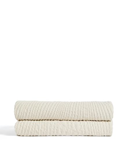 Плед Raylo из 100% хлопка с полосатым узором