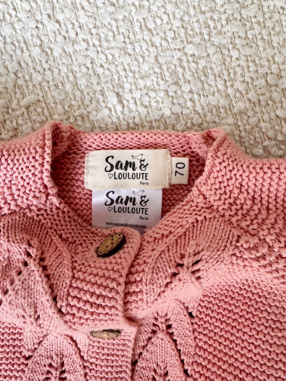 Хлопковый кардиган Sam & Louloute, 68