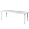 Раздвижной пластиковый стол Levante 160-220х100 белый | Nardi | Италия