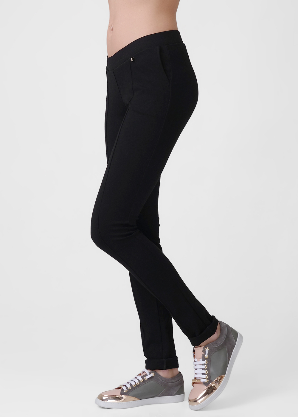 Брюки "Карл" для беременных черный