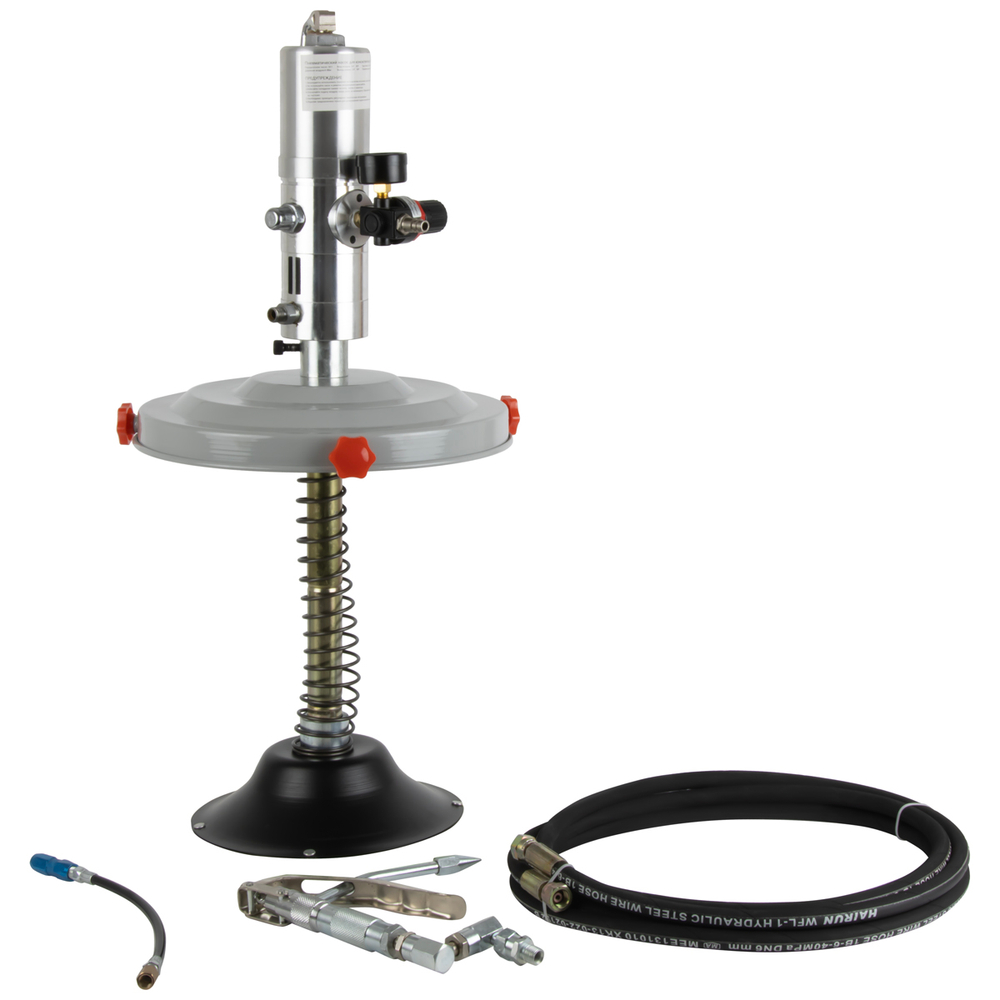 WDK-89860 Установка пневматическая для раздачи густой смазки из бочек: Нагнетатель густой смазки