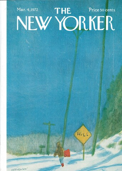 Журнал The New Yorker 04-03-1972, обложка