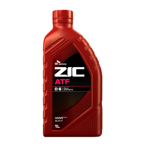 Жидкость для АКПП Zic ATF Dexron 6, синтетическая, 1 л
