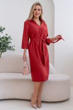 Платье Стрит стайл (терракот) Р11-1048 Nikol (Акция)