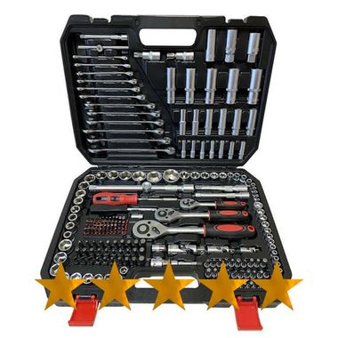 Набор инструментов 216пр.1/4"3/8"1/2"(6гр.)(4-32мм) Specos P-38841