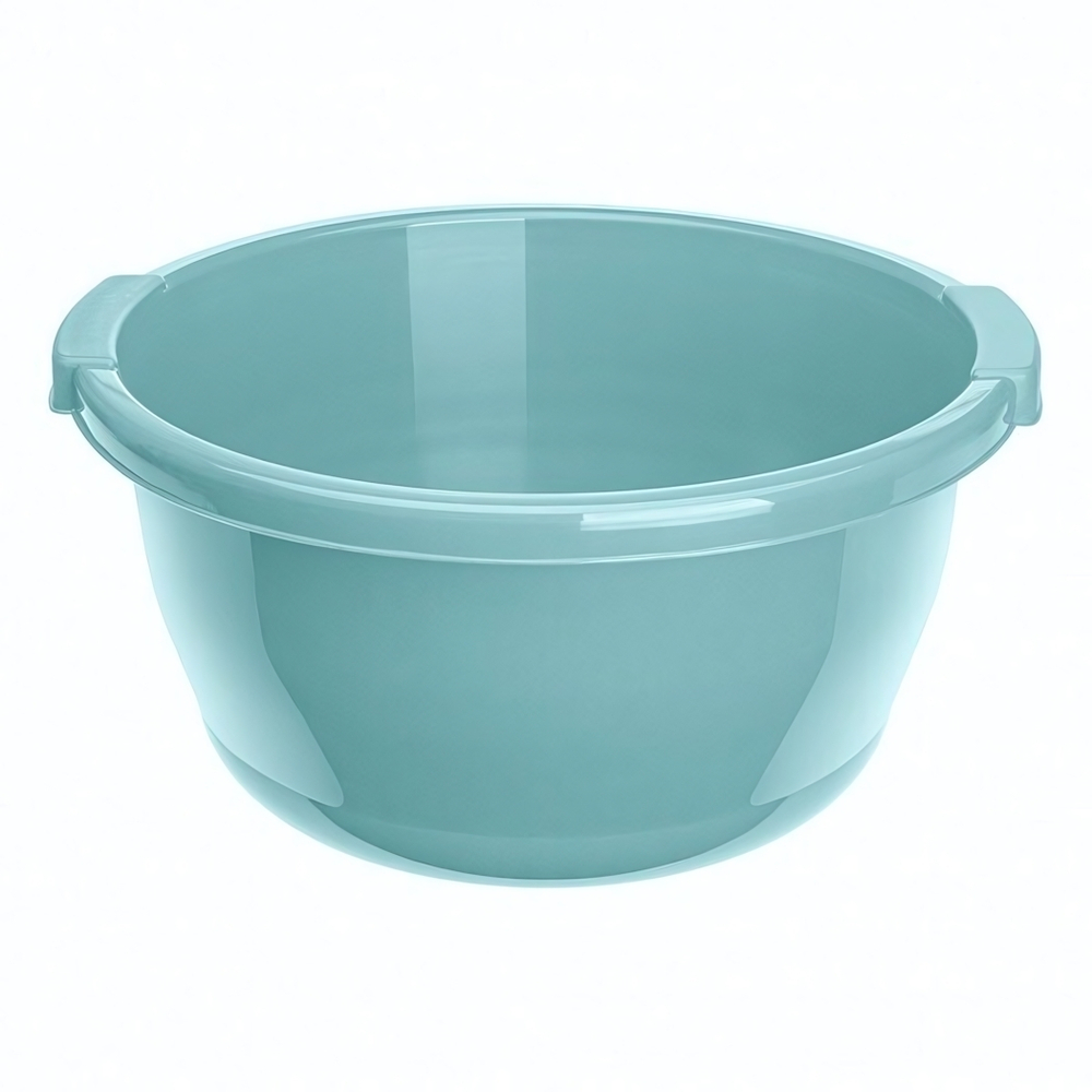 Таз круглый 10л (голубой)