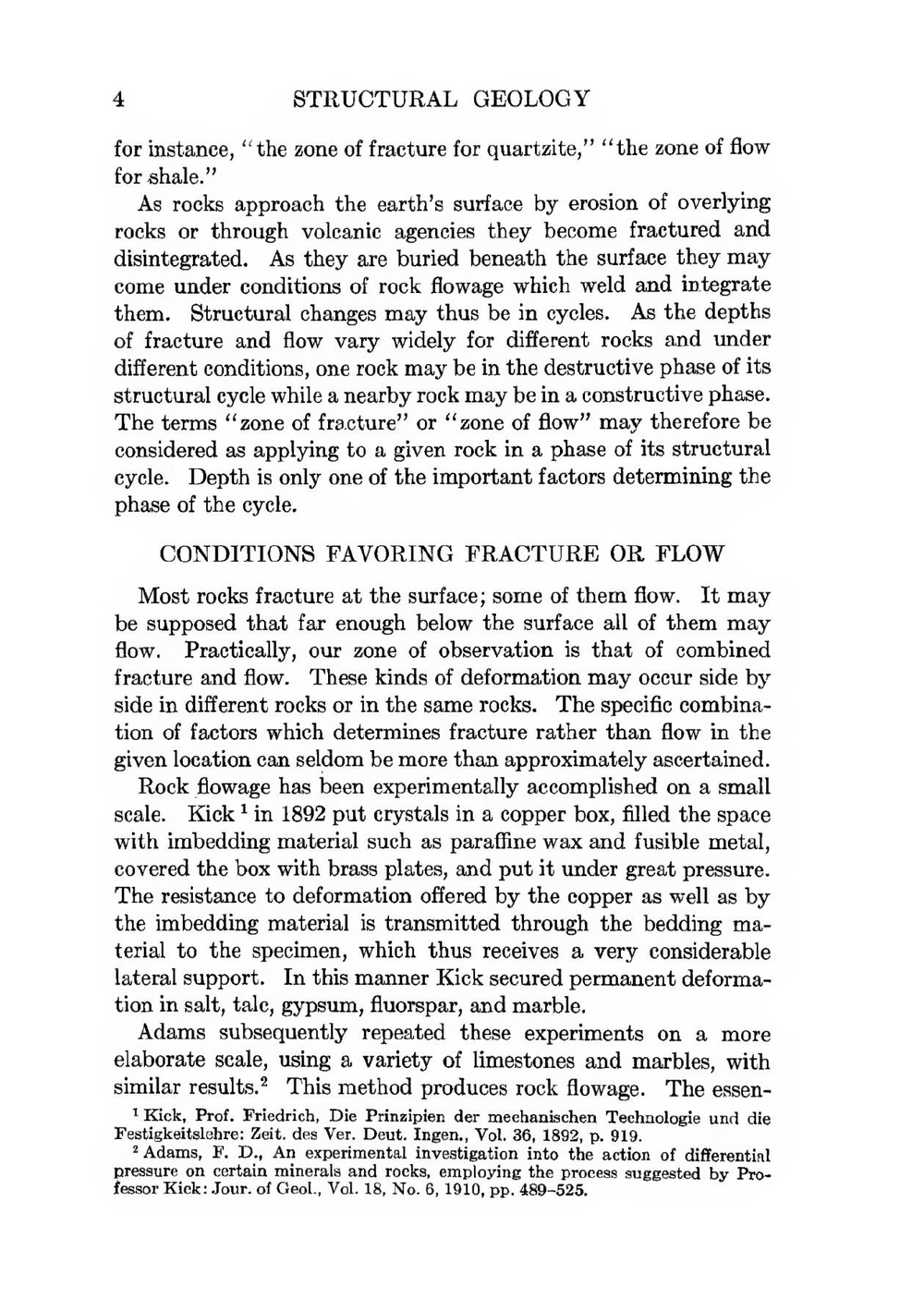 Structural geology | C.K. Leith