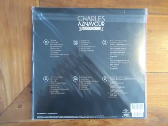 Charles Aznavour – Collected - Clear - 3LP