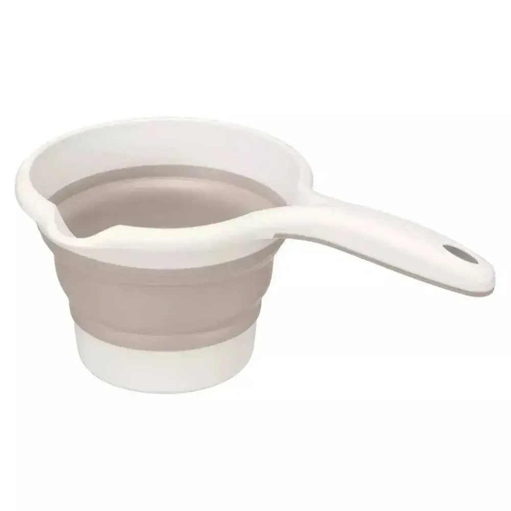 Ковш складной с ручкой Zoom 1,1л Светло-бежевый