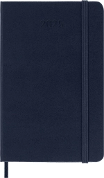 Еженедельник Moleskine (DHB2012WN2) Classic WKNT Pocket 90x140мм 144стр. синий сапфир