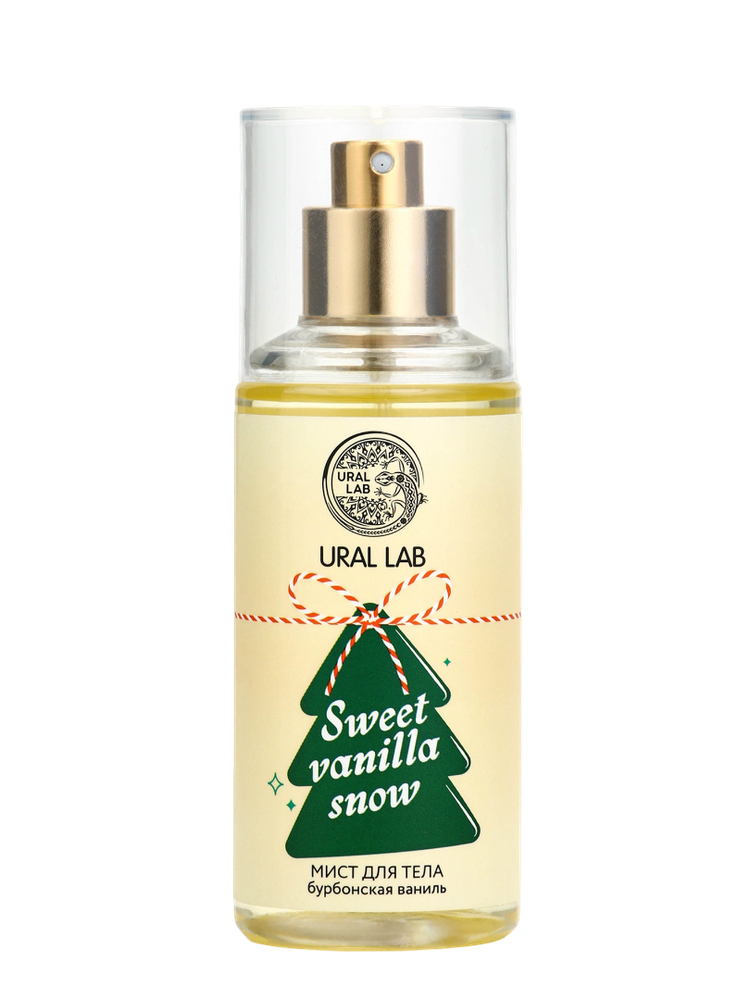 Мист для тела бурбонская ваниль URAL LAB, 88 мл
