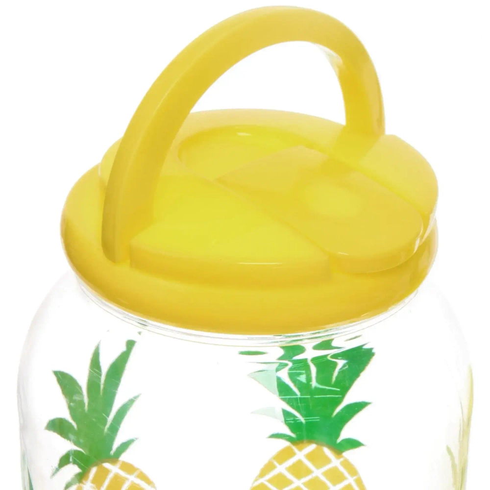 Кувшин пластиковый 3,8л «Лето» в наборе с 4-мя стаканами 650мл