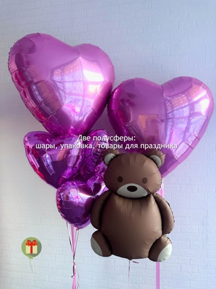 Набор шаров Мишутка