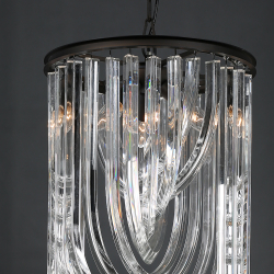 Люстра Murano 3 black