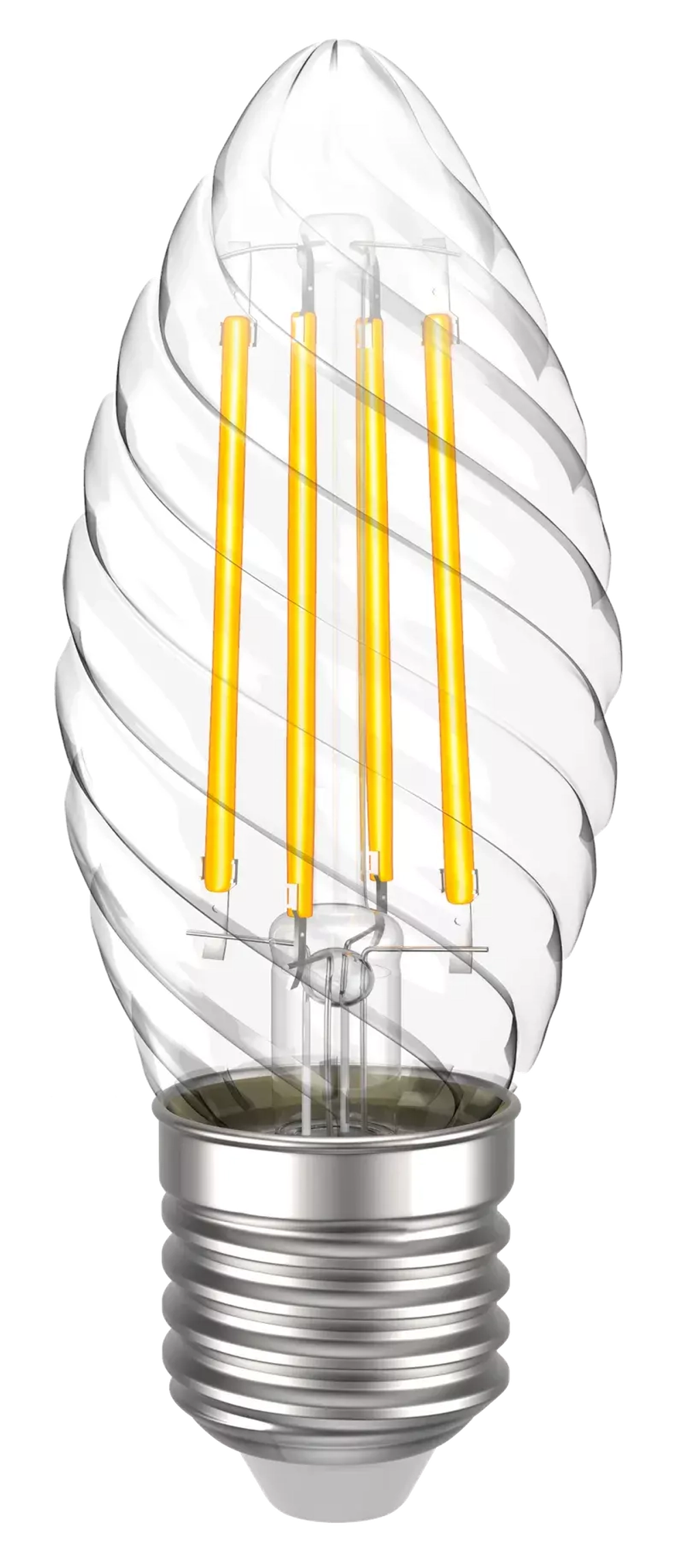 Лампа светодиодная CT35 свеча вит. 7Вт 230В 3000К E27 серия 360° IEK  LLF-CT35-7-230-30-E27-CL