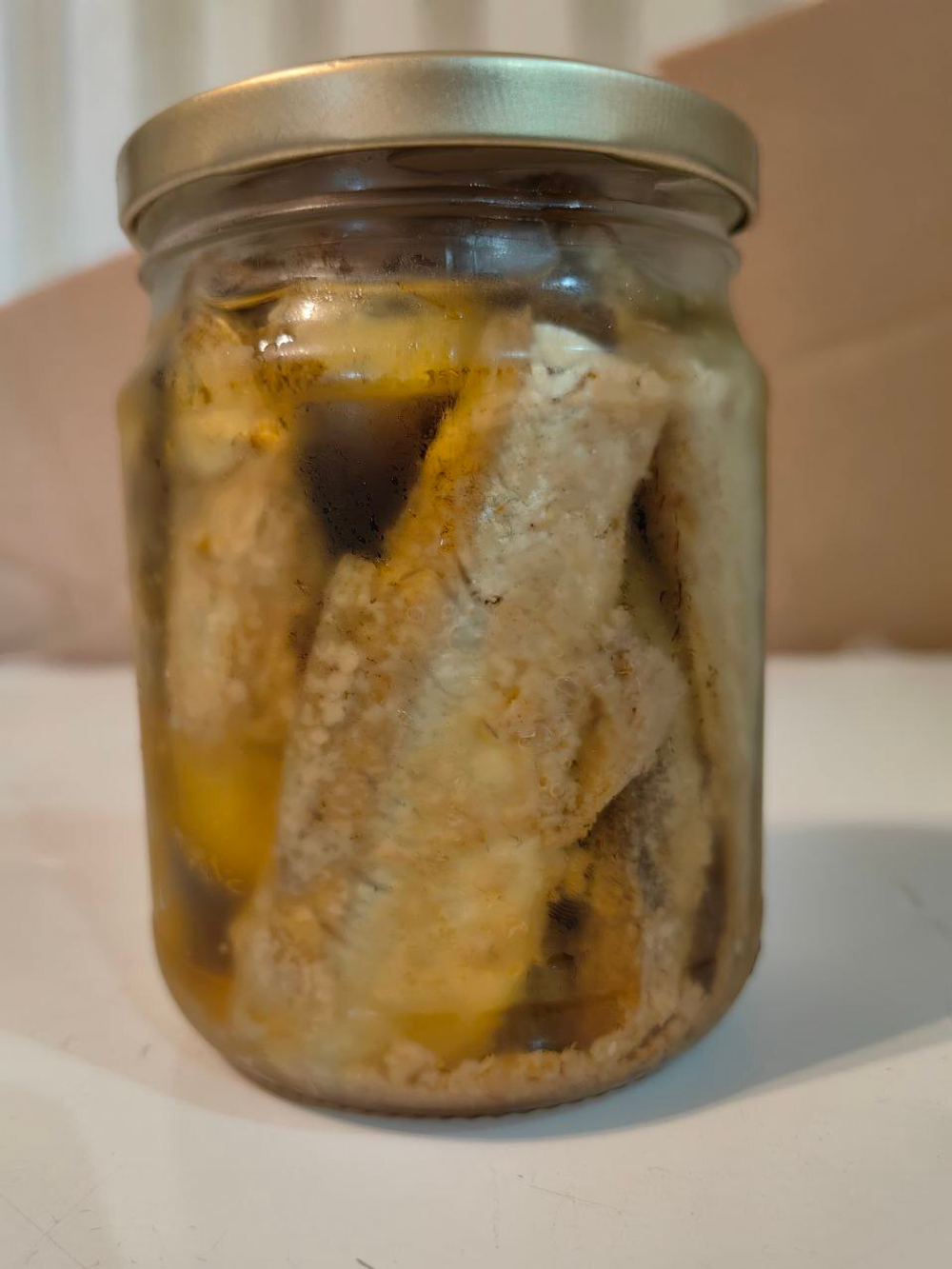 Корюшка жареная с икрой (500г)