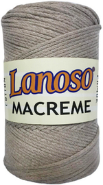 Пряжа Macrame Cotton, 250г, 250м, 85%хлопок, 15%полиэстер (цена за 1 шт)