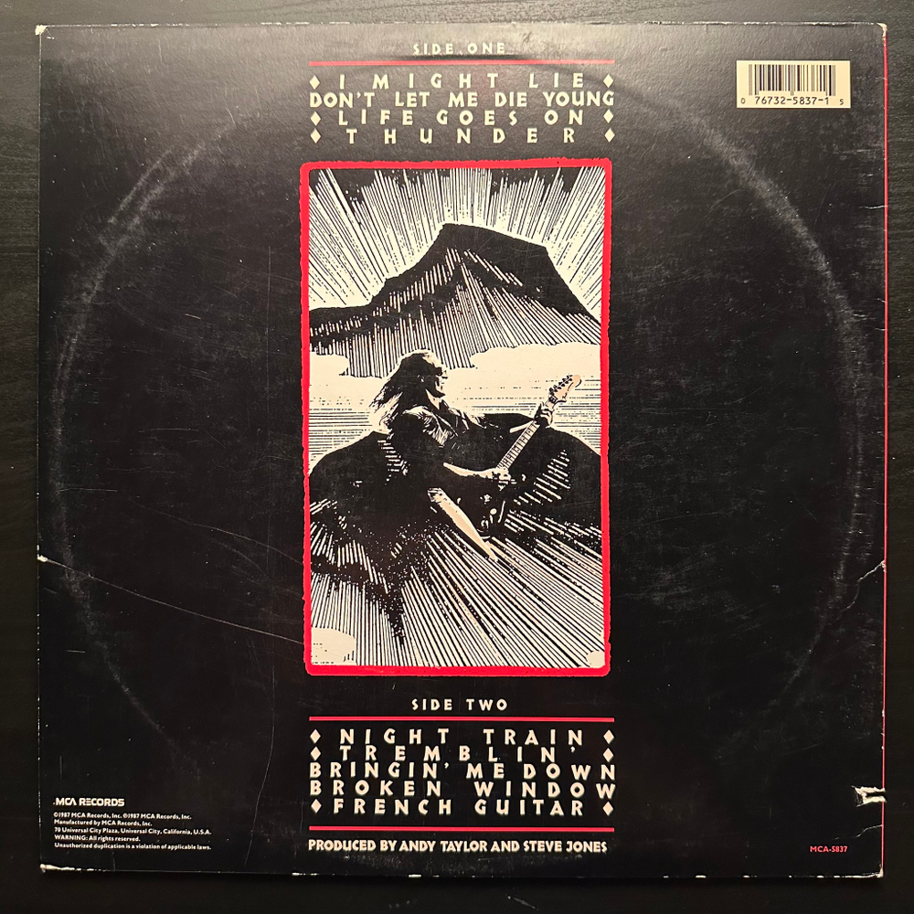 Andy Taylor ‎– Thunder (США 1987г.)