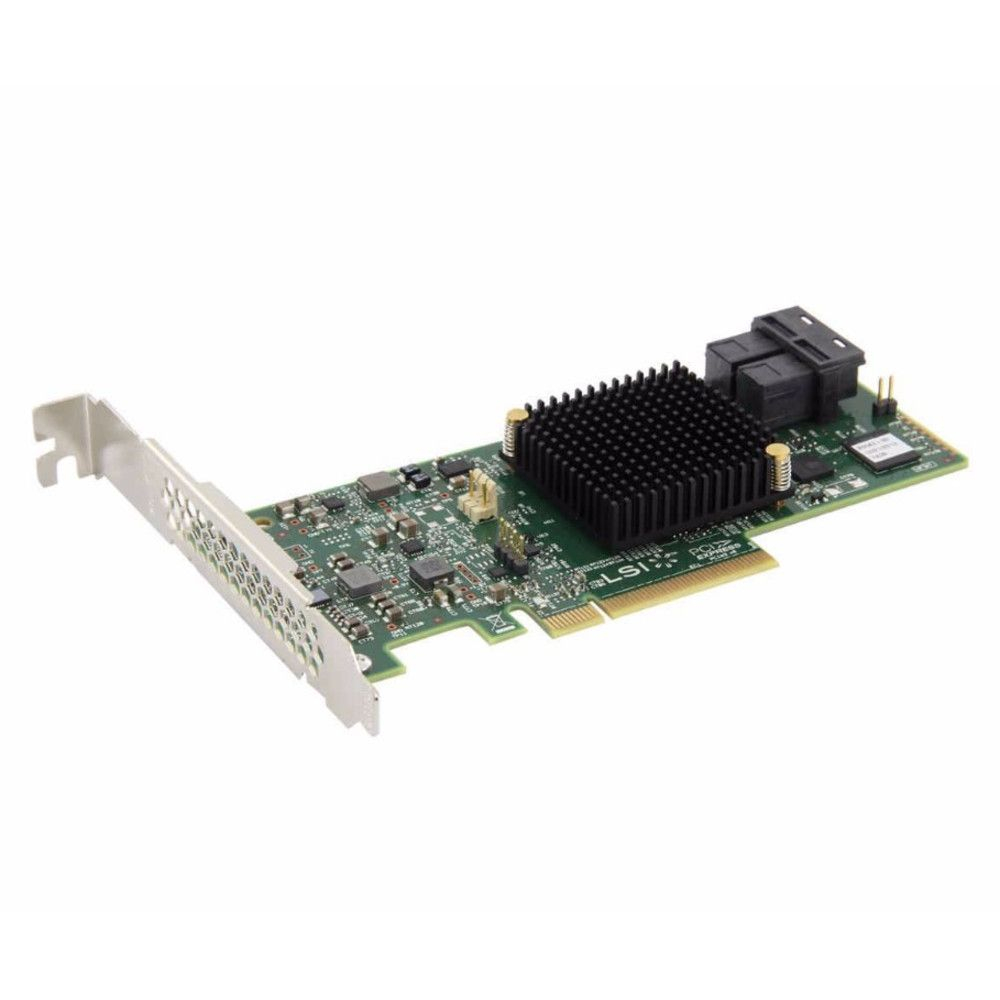Контроллер LSI SAS 9341-8I SGL PCIe 3.0 x8 LP SAS/SATA 12G