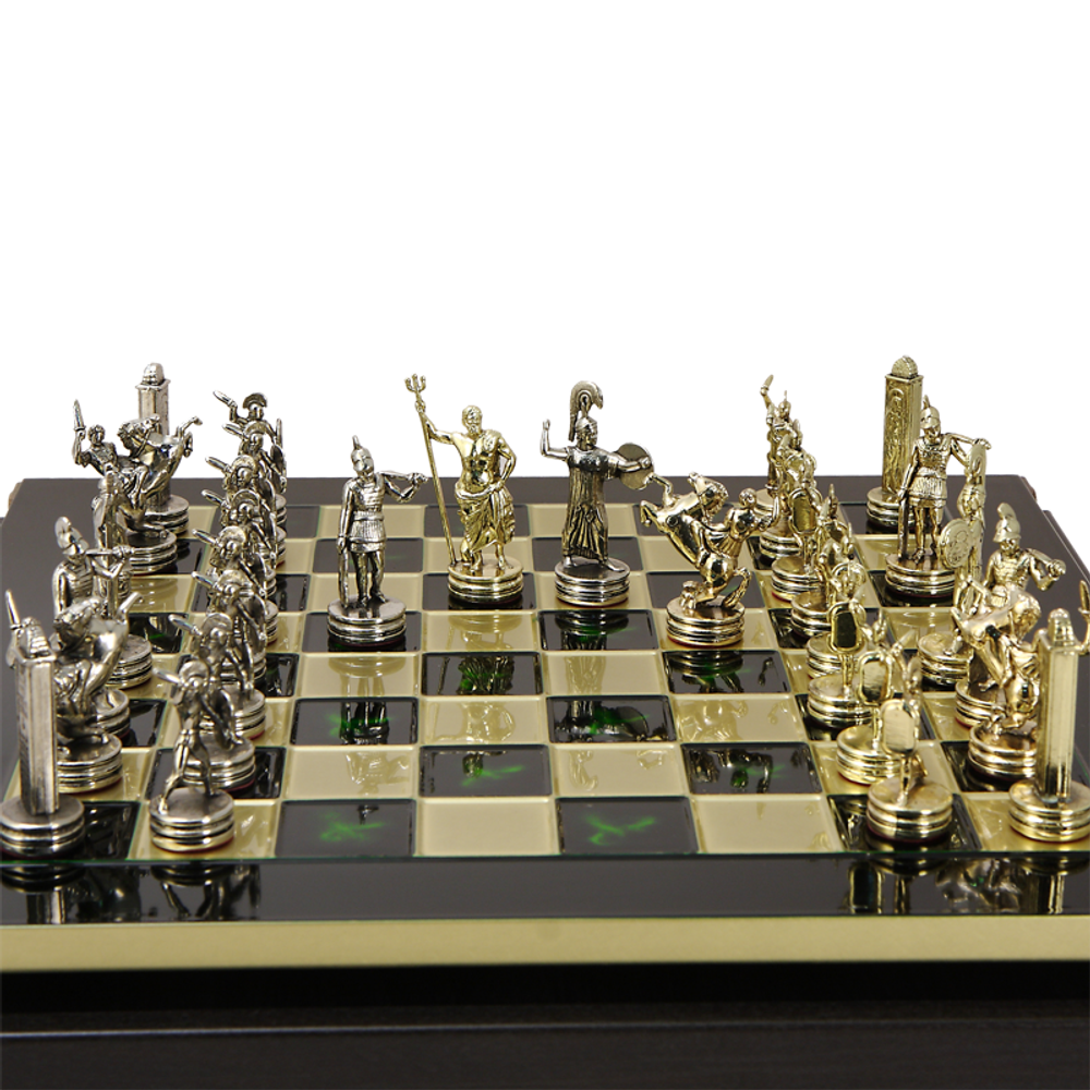 Manopoulos Шахматный набор Троянская война