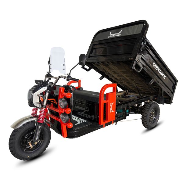 Грузовой электрический трицикл WHITE SIBERIA SIBTRIKE CARGO 1.8 3000W (60V/62Ah) фото №1