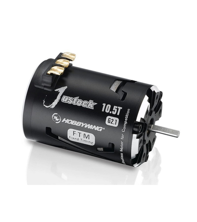 Бесколлекторный мотор Hobbywing JUSTOCK-10.5T-BLACK-G2.1 (4000KV, 3.17/15)