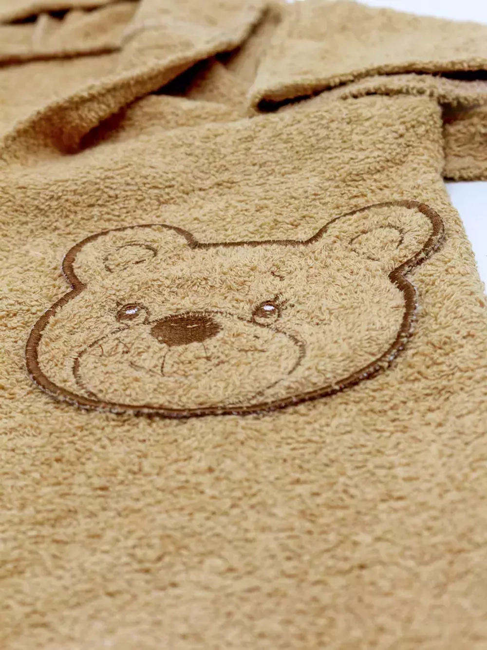 М3/1 Халат с капюшоном "Мишка" бежевый