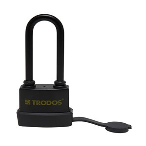 Замок навесной BC-IG1-45L удлин. дужка  всепогодный TRODOS