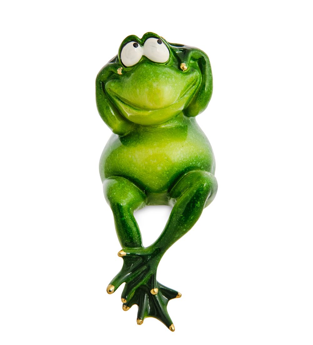 GAEM Art MN-157 Набор из 3 фигурок «Лягушки - не вижу, не слышу, не скажу»