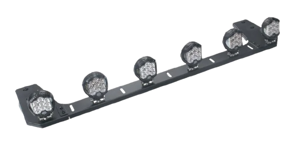 Люстра на крышу для Tesla Cybertruck 2023+ Тесла Кибертрак доп.свет на крышу дополнительные фары