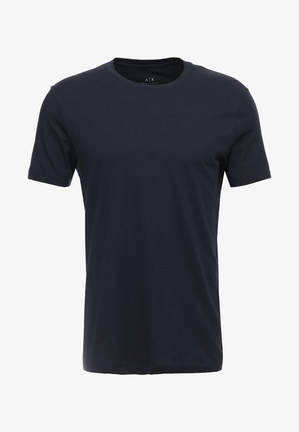 Armani Exchange T-SHIRT SLIM FIT - Базовая футболка - Синий