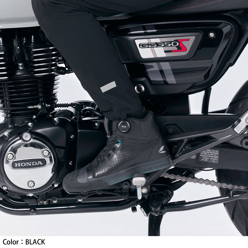 Мотоботы Taichi HOOP AIR Black