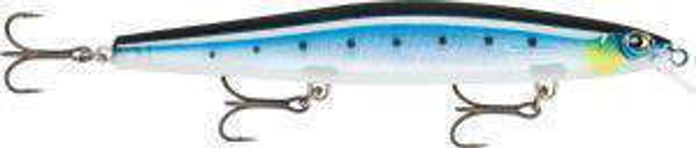 Воблер RAPALA MaxRap Long Range Minnow MXLM12 / 12 см, 20 г, цвет FBSRD