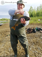Озеро Красное - трофейная рыбалка в центральной Чукотке