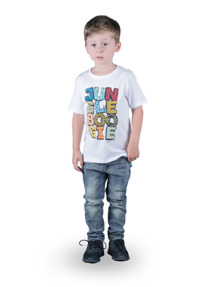 Футболка  для мальчика CF Kids, белый 515366 SS15-JВTS-3