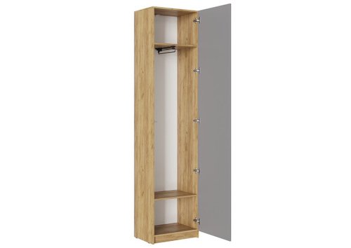 БОСТОН ШК-003 шкаф ЛДСП (Комплект) Дуб Крафт золотой / Шифер серый