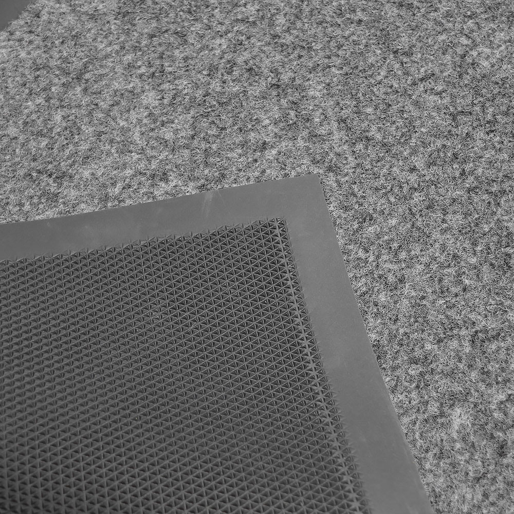 Коврик влаговпитывающий ворсовый 50*80см, серый