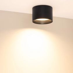 Светильник SP-BISCOTTO-R120-12W Warm3300-MIX (BK, 80 deg, 230V) (Arlight, IP54 Металл, 5 лет) 055010