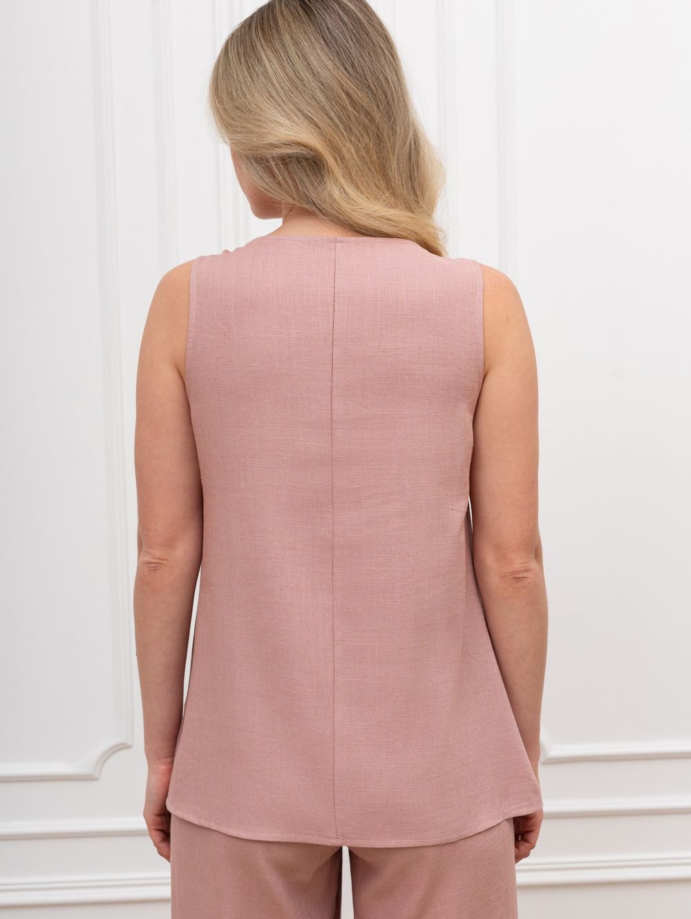 Блузка (топ) Сибелла-4 Виотекс ПУДРОВЫЙ